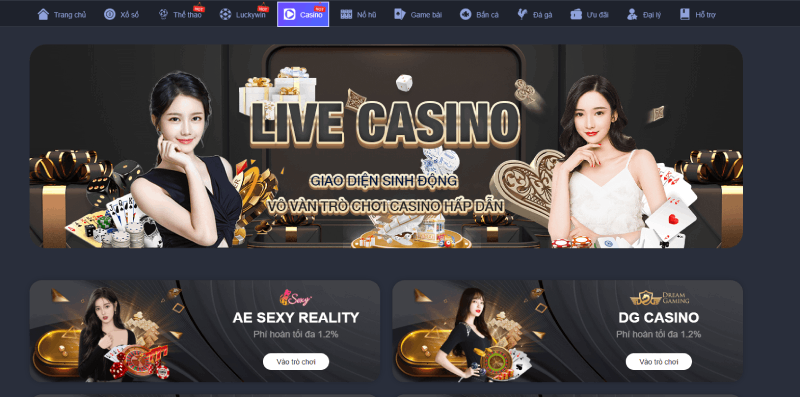 Giới thiệu chuyên mục Casino